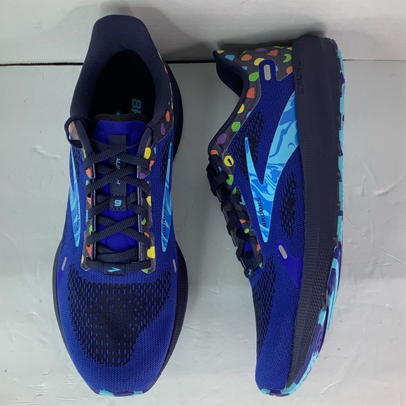 NWOB!Brooks Launch 9 Limited Color Edition Blue/Peacoat Running Men Sneakers Sz9 - Picture 2 of 10